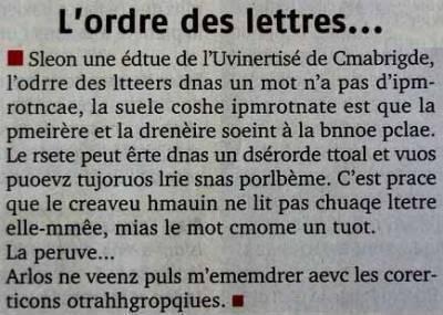 manifestation de l'écriture
